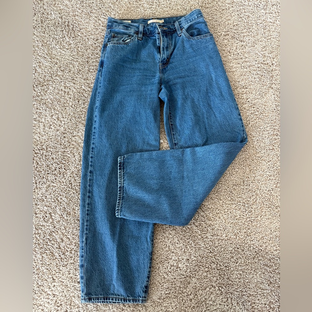 Levi’s Baggy Dad Blue Jeans